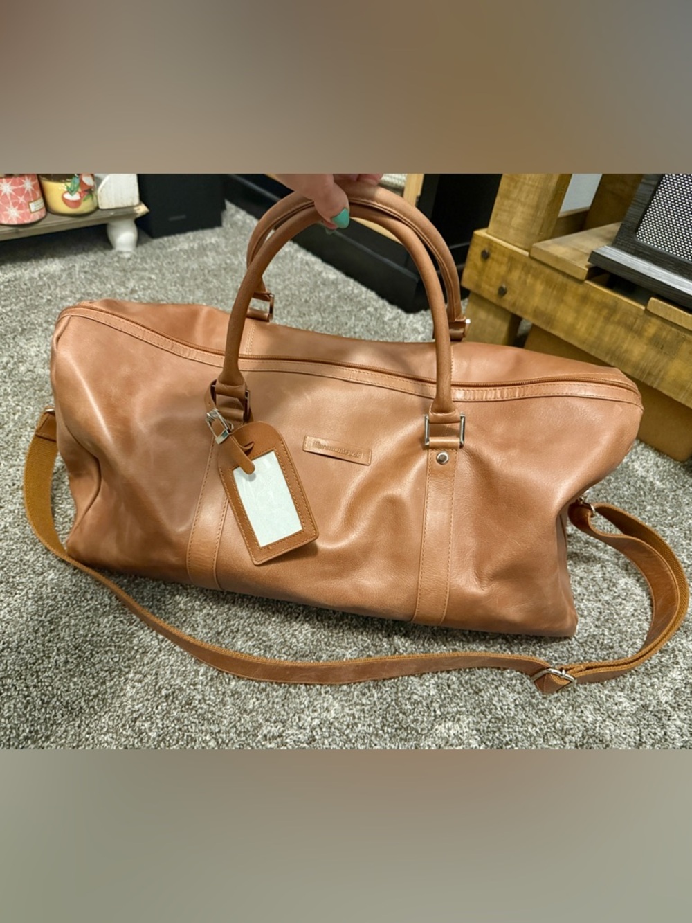 dbramante1928 KASTRUP WEEKENDER BAG -
TAN